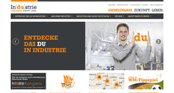Desktop Screenshot of industrie-nordwestfalen.de
